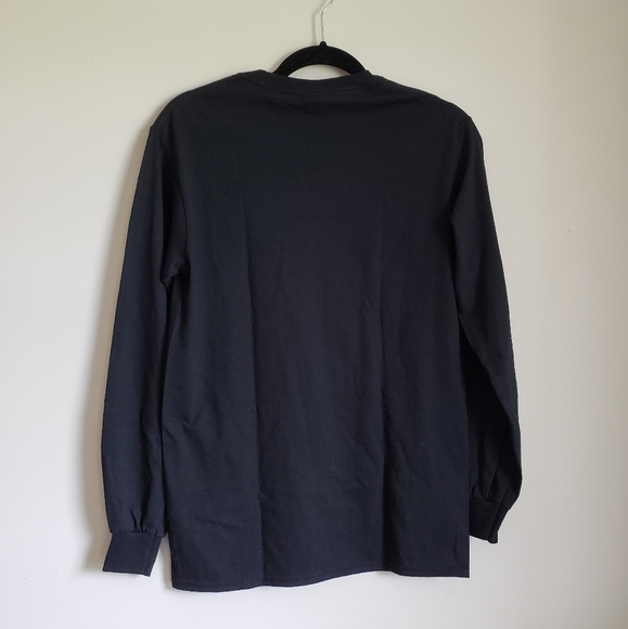 Lazy Daze Apparel longsleeve black graphic tee - Picture 2 of 3